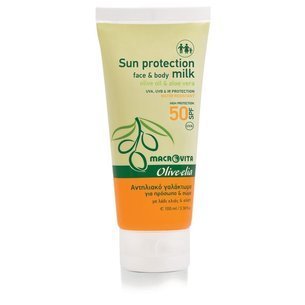 MACROVITA OLIVE-ELIA SUN PROTECTION face & body milk SPF50 100ml