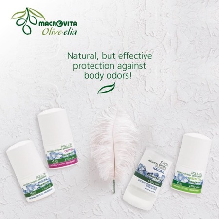 MACROVITA Olive.elia natural crystal deodorant roll-on Ocean 50ml