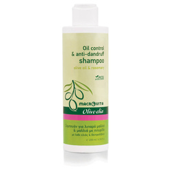 MACROVITA Olive.elia Oil Control & Anti-dandruff Shampoo olive oil & rosemary 200ml